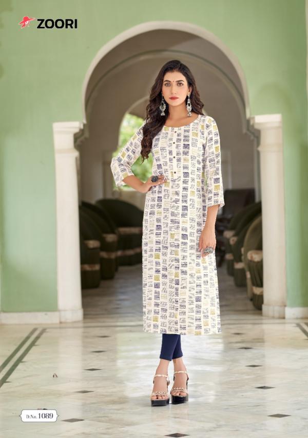 Zoori Akshara 15 Fancy Casual Wear Kurti